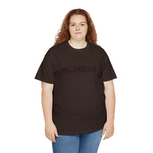 Load image into Gallery viewer, The Melanorian - Chocolate Brown Lettering