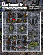Load image into Gallery viewer, Darkwoulfe's Virtual Tabletop(VTT) Virtual Tabletop(VTT) Token Pack Vol24 - Beast of the Bogs