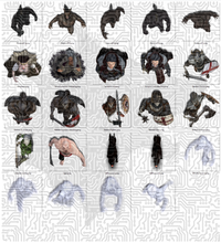 Load image into Gallery viewer, Darkwoulfe's Virtual Tabletop(VTT) Token Pack Vol25 - Things That Go Bump Pack 1