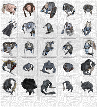 Load image into Gallery viewer, Darkwoulfe's Virtual Tabletop(VTT) Token Pack Vol30 - Giants of Ice and Stone