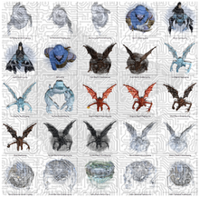 Load image into Gallery viewer, Darkwoulfe's Virtual Tabletop(VTT) Token Pack Vol33 - Elemental Enemies 1