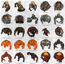 Load image into Gallery viewer, Darkwoulfe's Virtual Tabletop(VTT) Token Pack Vol34 - Elemental Enemies 2