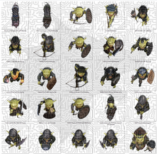 Load image into Gallery viewer, Darkwoulfe's Virtual Tabletop(VTT) Token Pack Vol38 - Goblins Galore