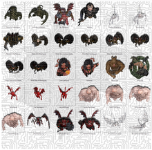 Load image into Gallery viewer, Darkwoulfe's Virtual Tabletop(VTT) Token Pack Vol39 - Devils of the 9 Hells - Pack 1