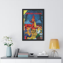 Load image into Gallery viewer, Framed Vintage Box Poster