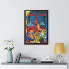 Load image into Gallery viewer, Framed Vintage Box Poster