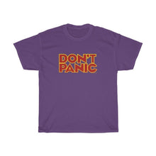Load image into Gallery viewer, Dont Panic S / Purple T-Shirt