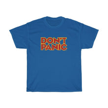 Load image into Gallery viewer, Dont Panic S / Royal T-Shirt
