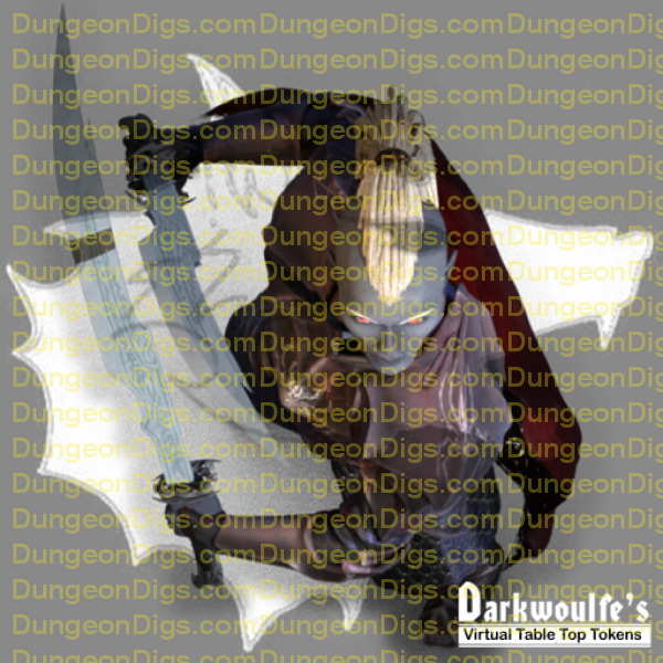 Drow Elf Dualwielder Dreaded HD 512X512 – Dungeon Digs