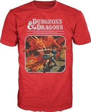 Load image into Gallery viewer, Dungeons And Dragons Third Edition T-Shirt-Small Red