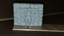 Load image into Gallery viewer, Female Prisoner Shackled To A Bar 28Mm Miniature