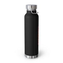 Load image into Gallery viewer, The Dadalorian 22Oz Vacuum Insulated Bottle Red Lettering Mug