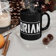 Load image into Gallery viewer, The Dadalorian Black 11Oz Mug White Lettering
