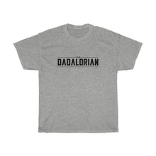 Load image into Gallery viewer, The Dadalorian - Black Lettering S / Sport Grey T-Shirt
