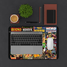 Load image into Gallery viewer, Vintage Horror Comic Collage Desk Mat Home Decor