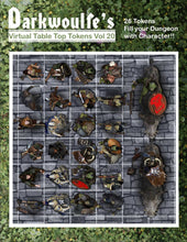 Load image into Gallery viewer, Darkwoulfe&#39;s Virtual Tabletop(VTT) Token Pack 20: Orcs vs Eldaryn
