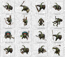 Load image into Gallery viewer, Darkwoulfe&#39;s Virtual Tabletop(VTT) Token Micro Pack Vol7 - Lizardmen
