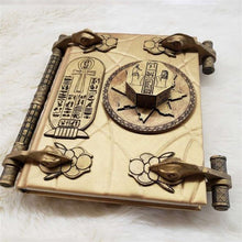 Load image into Gallery viewer, Key of Hamunaptra The Book of The Dead Prop The Mummy Can Opened Book Box Resin Ornament Decorations for Home Hogar Decoración
