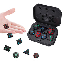 Load image into Gallery viewer, 7pcs/set Electronic Dice LED D4-D20 Glow LED Cubes 7pcs/set Electronic Dice Dice LED D4-D20 Glow LED Cubes
