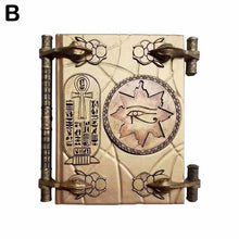 Load image into Gallery viewer, Key of Hamunaptra The Book of The Dead Prop The Mummy Can Opened Book Box Resin Ornament Decorations for Home Hogar Decoración
