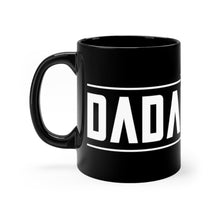 Load image into Gallery viewer, The Dadalorian Black 11Oz Mug White Lettering
